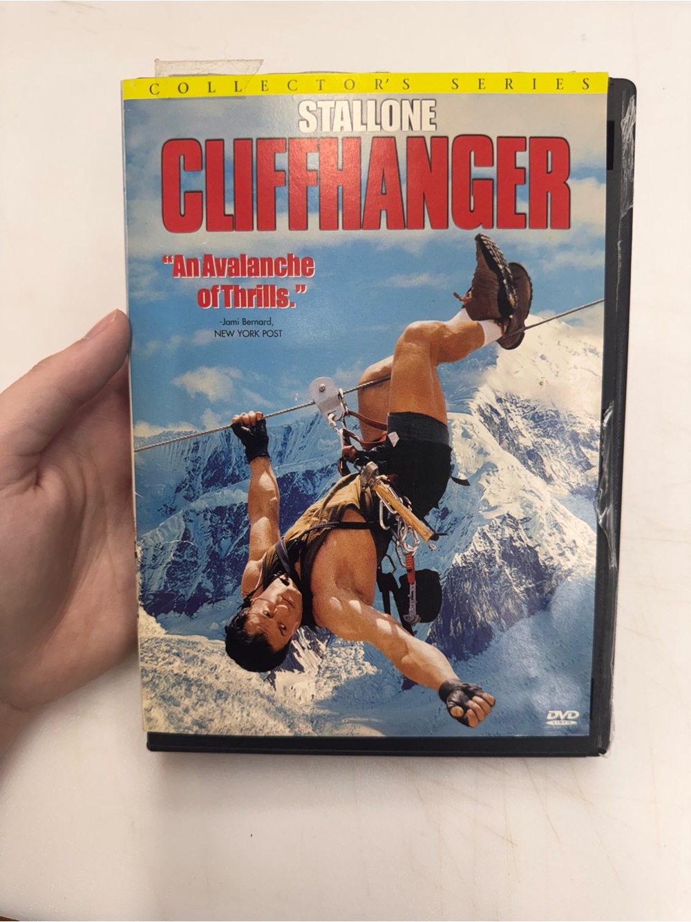 Cliffhanger Collector’s Edition DVD 1993 Sylvester Stallone Action Movie Tested